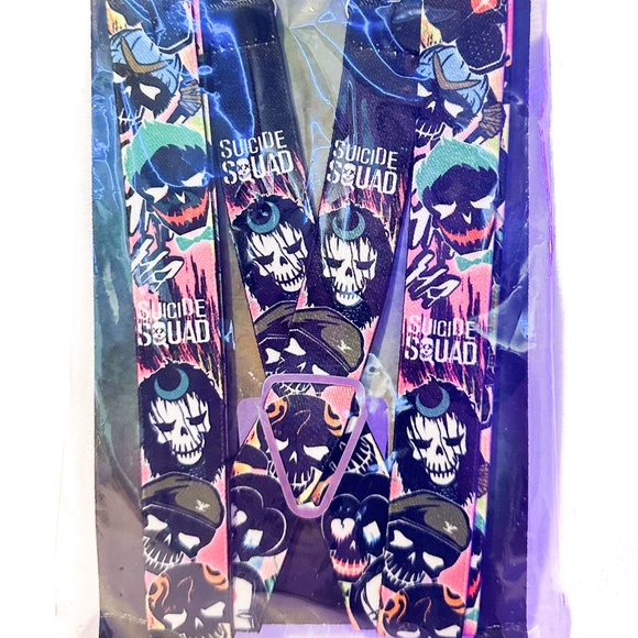 NWT Marvel Suicide Squad Suspenders - Picture 1 of 6